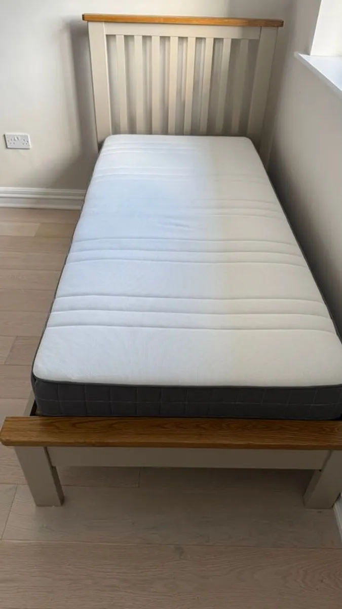 2 Single Bedframes plus 1 Locker - Image 2