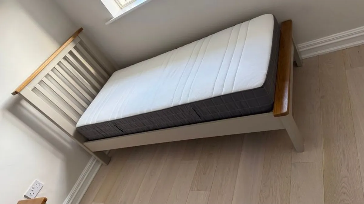 2 Single Bedframes plus 1 Locker - Image 3