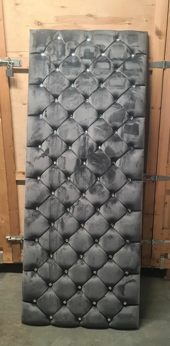 Luxury Padded Headboard – Never Used - Image 1