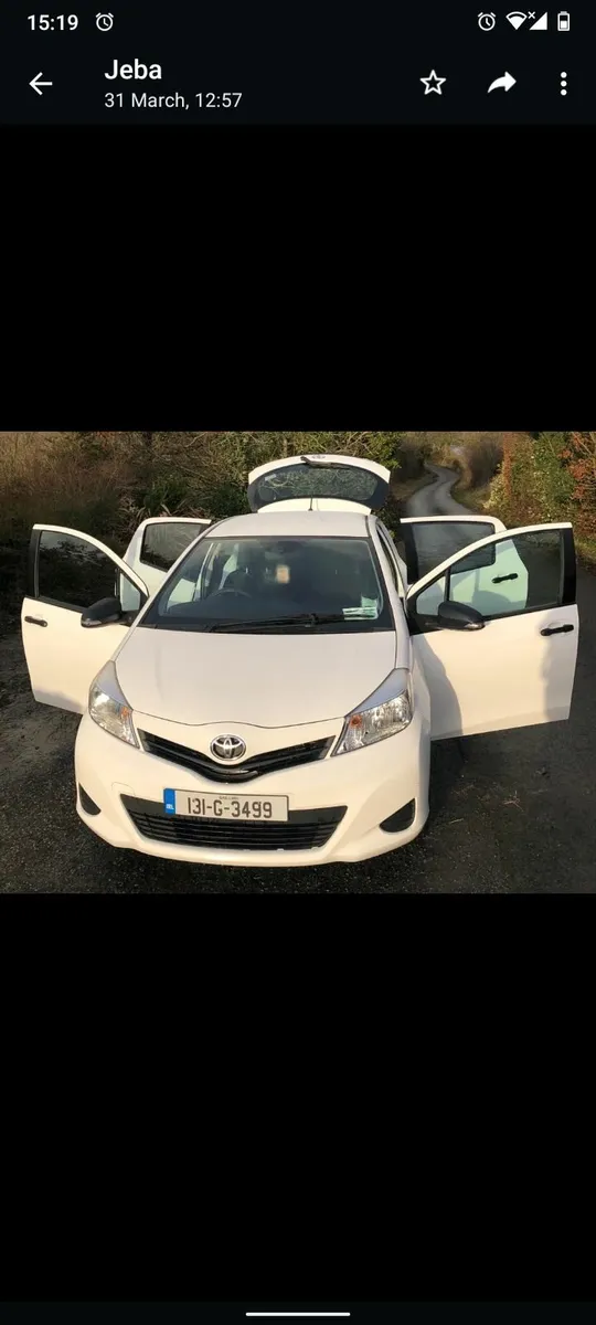 Toyota Yaris 2013 1.0L Manual - Image 2