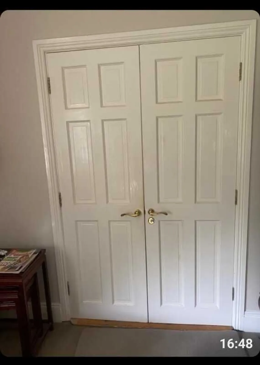 Internal white doors