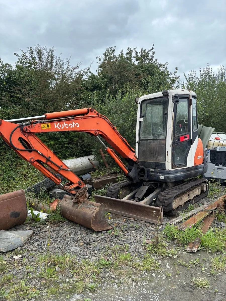 Kubota kx71 2007 - Image 1