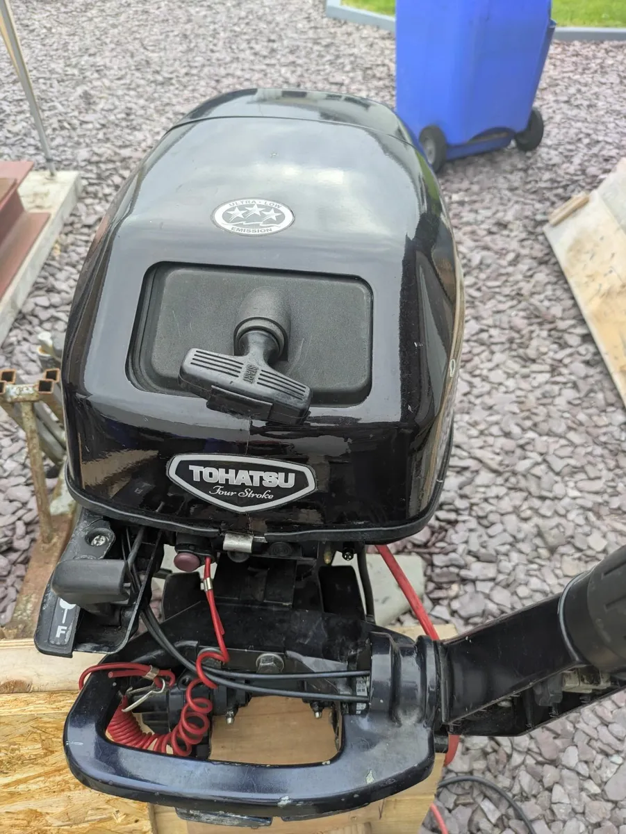 Tohatsu 4-stroke 20hp outboard boat engine - Image 2