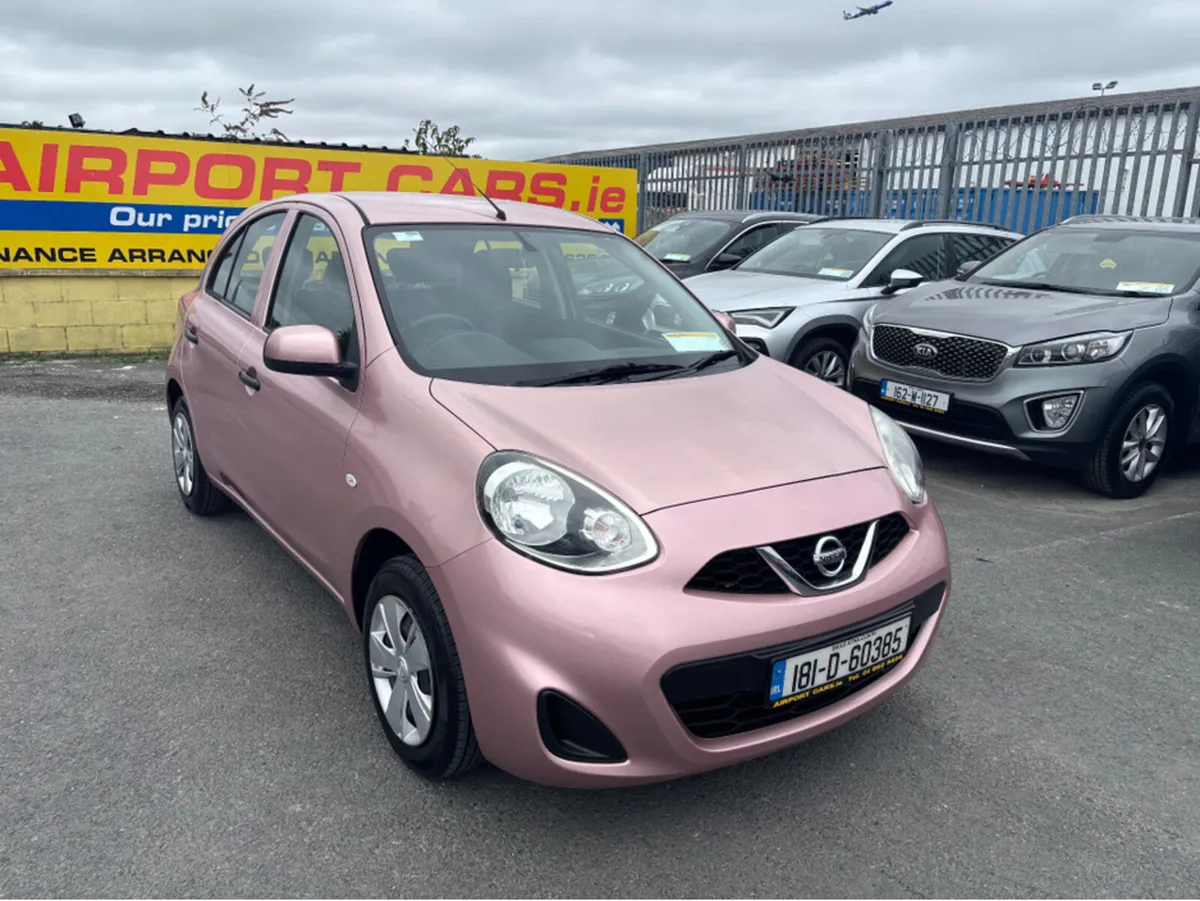 Nissan Micra Auto 12745 kms pink - Image 2