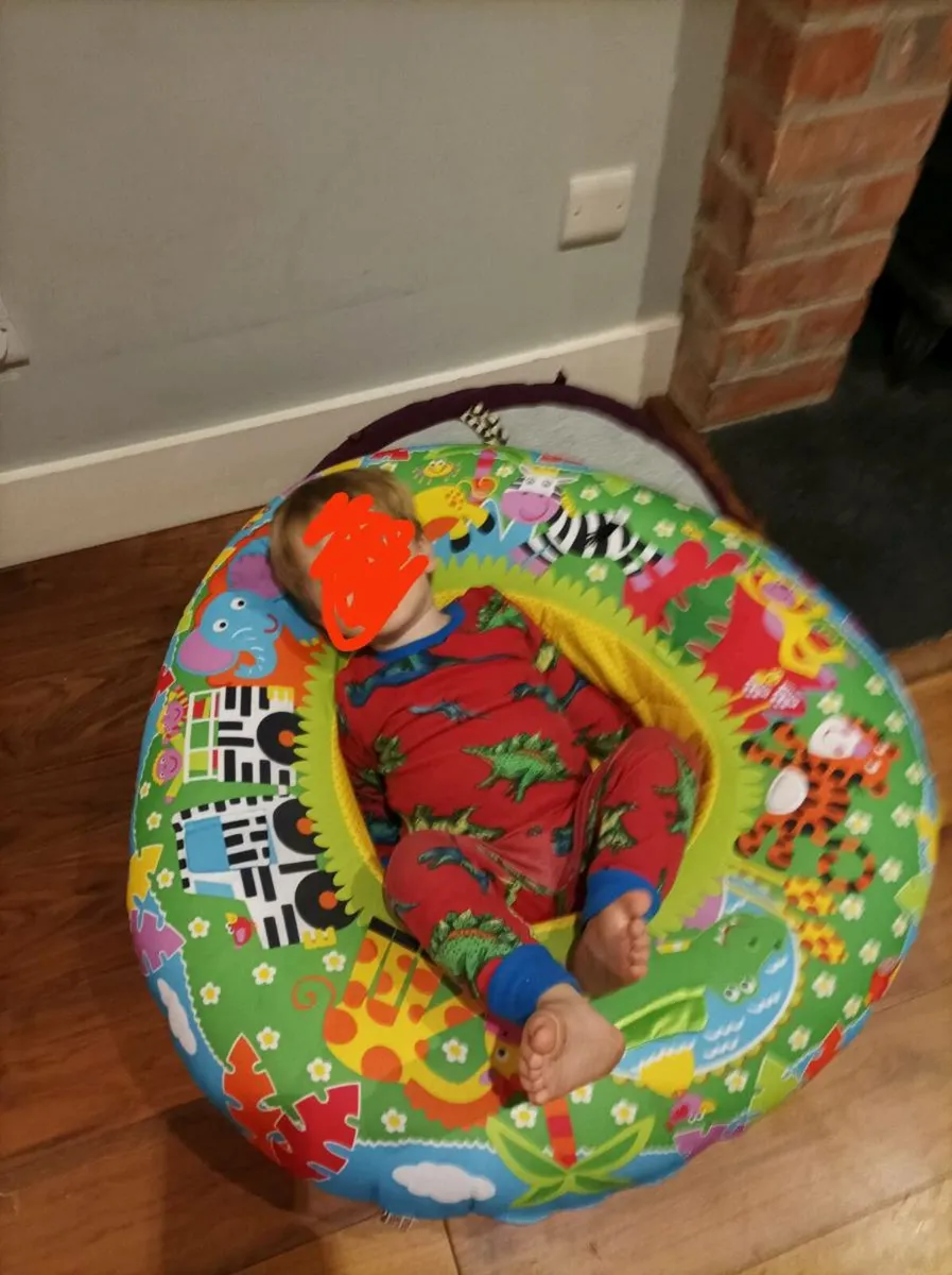 Baby Rocker and Inflatable Ring - Image 3