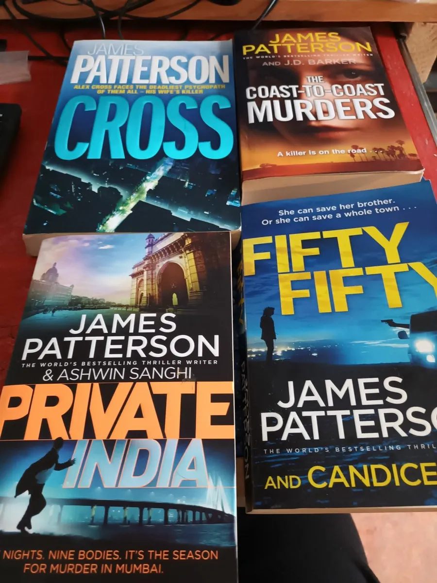 James Patterson  4 books