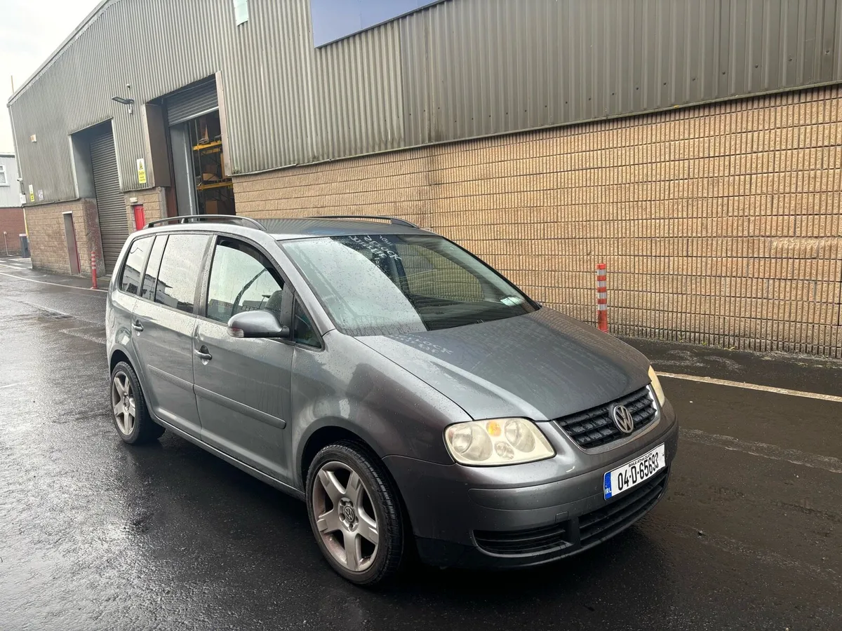 04 VW Touran Automatic Nct&Taxed - Image 1