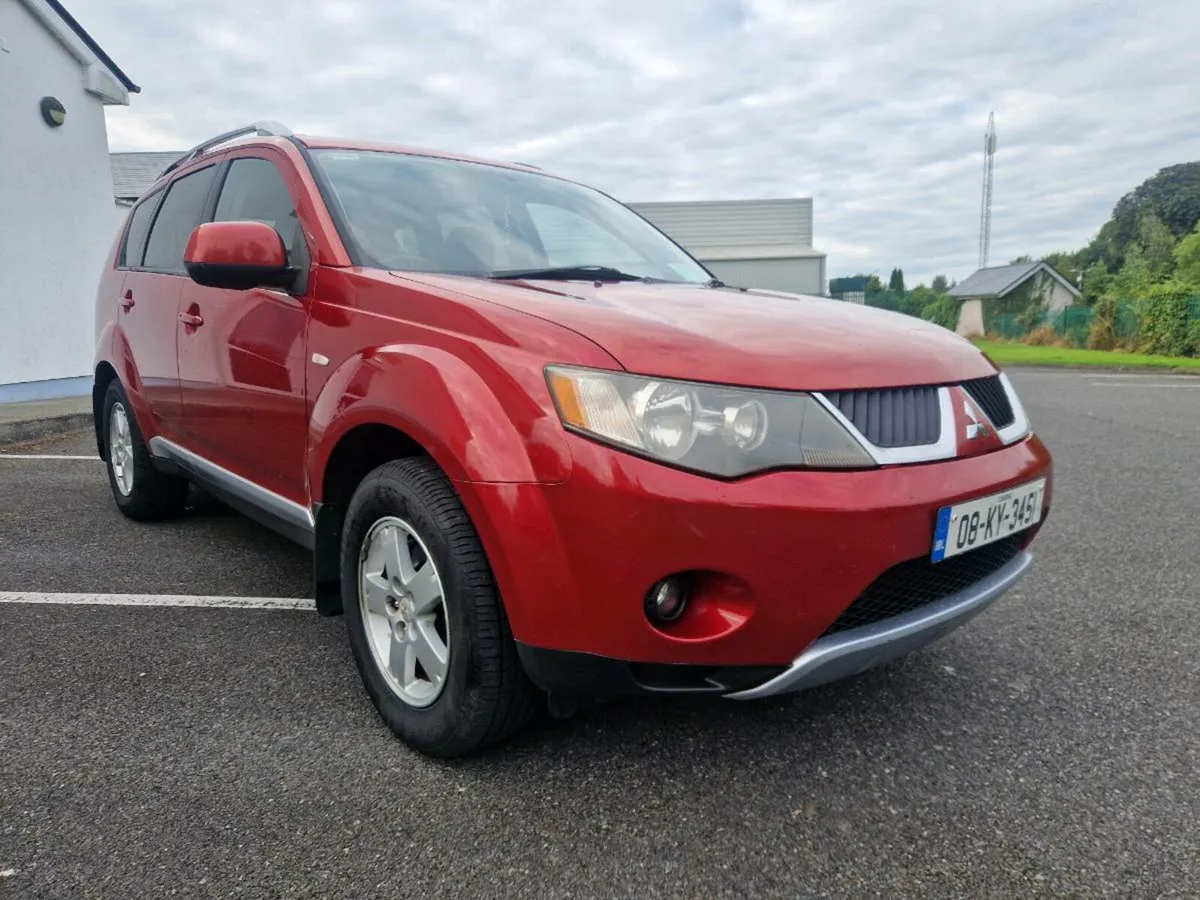 08 MITSUBISHI OUTLANDER 4WD 7SEATER NEW NCT 5/26 - Image 1