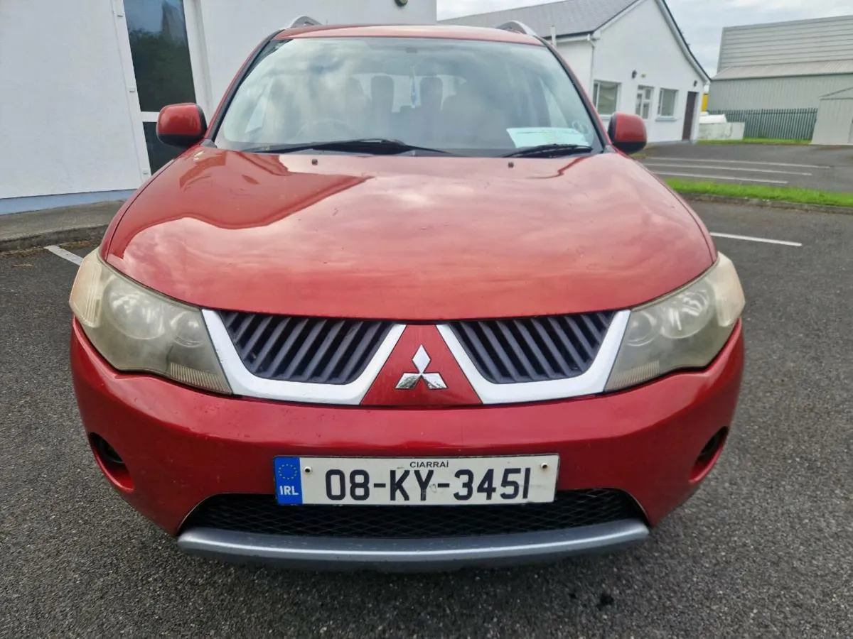 08 MITSUBISHI OUTLANDER 4WD 7SEATER NEW NCT 5/26 - Image 2