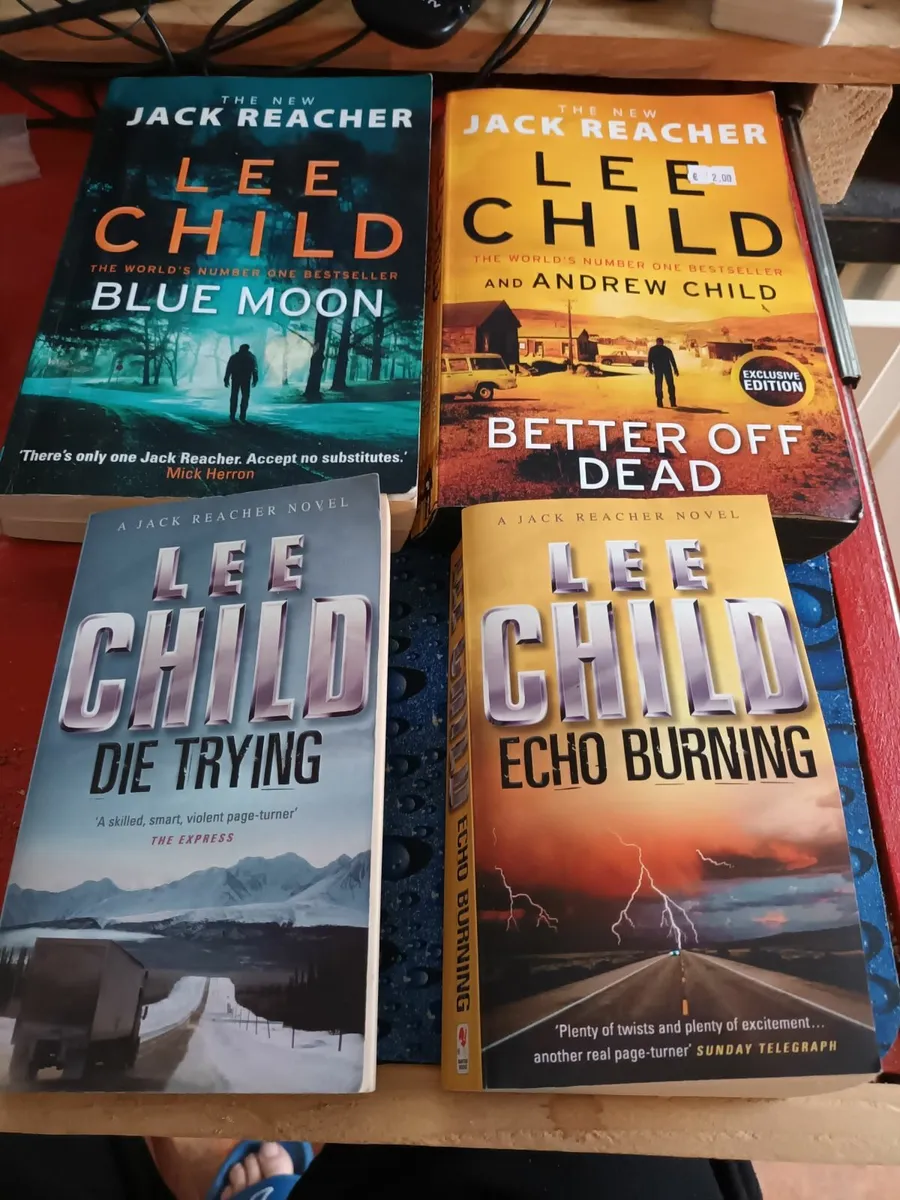 Lee Child    4 boooks