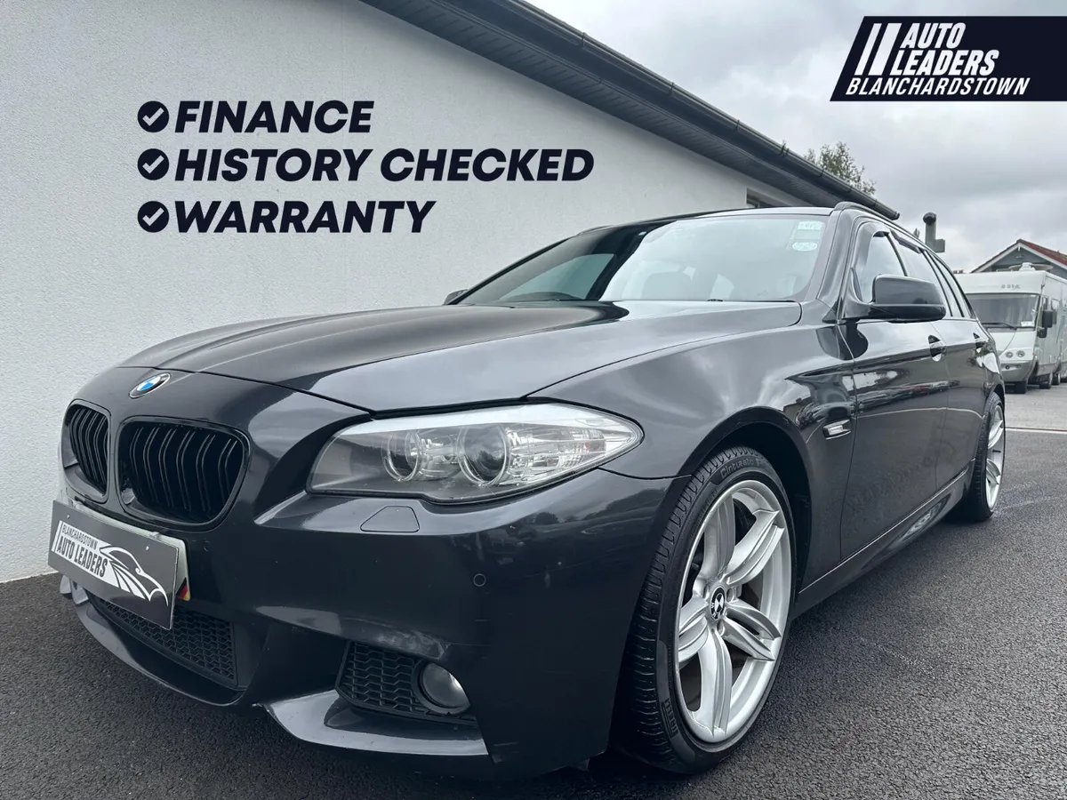 BMW 520D F11 M SPORT TOURING AUTO/ LEATHER - Image 1