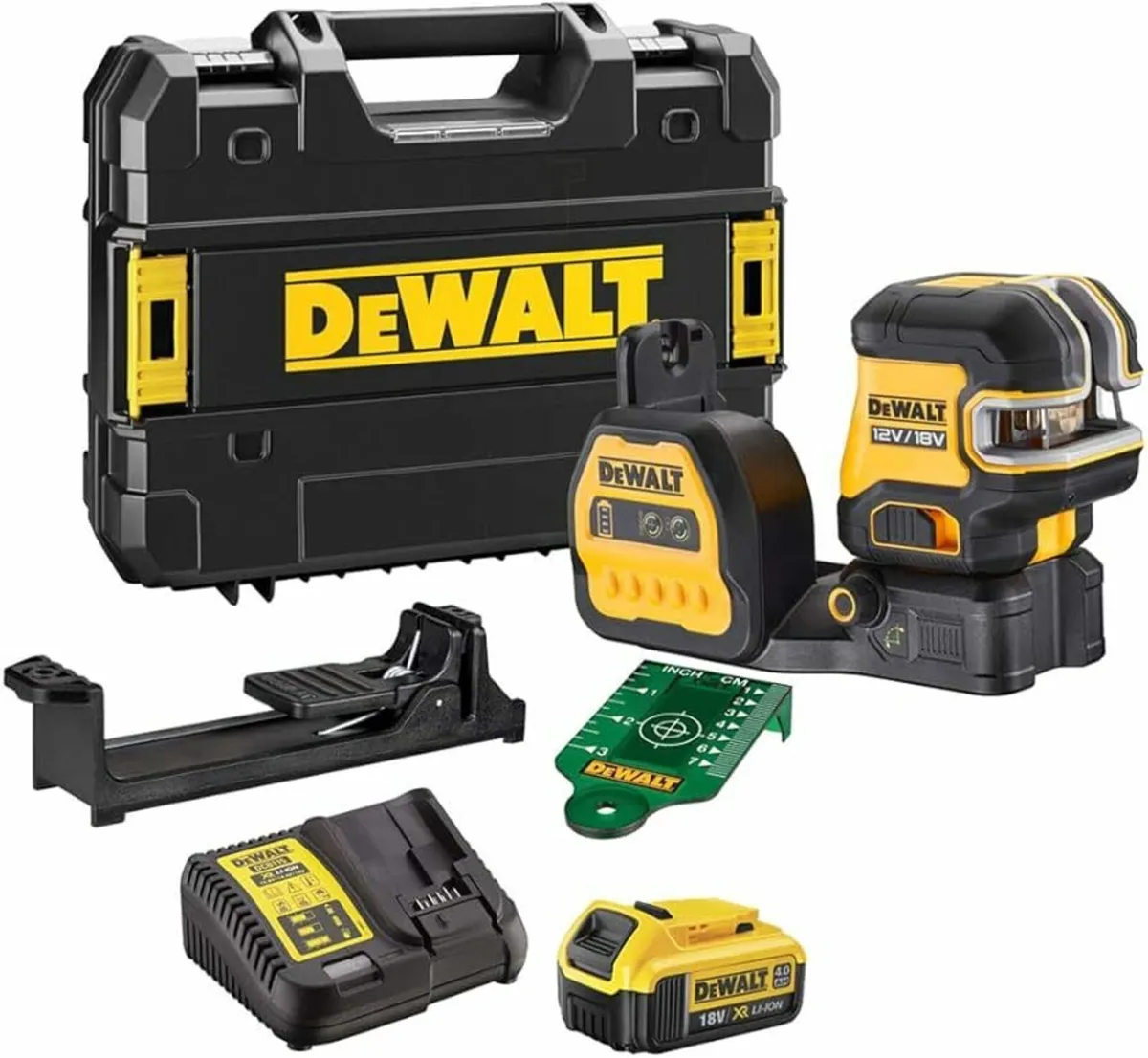 DeWALT 12V-18V 5 Spot & Cross Green Beam Laser - Image 4