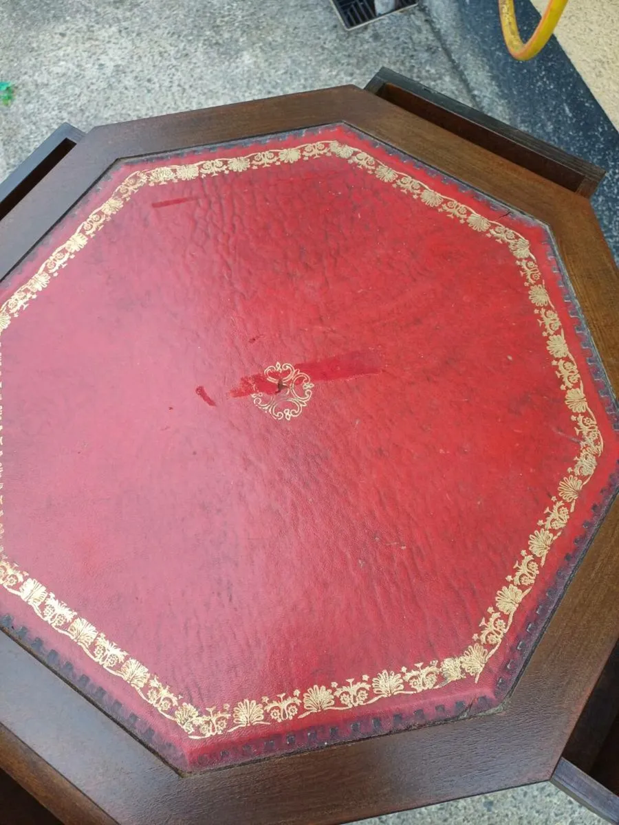 1920/30s Mahogany Octagonal Table - Image 4