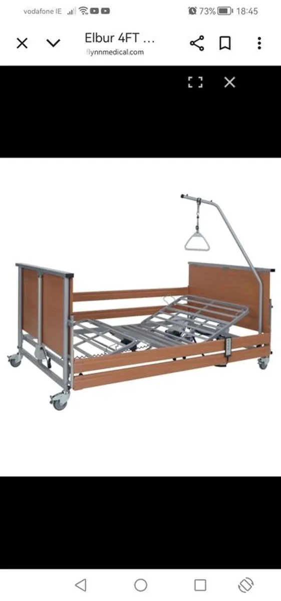 4ft HOSPITAL BED & mattress (bariatic hospital bed) - Image 1