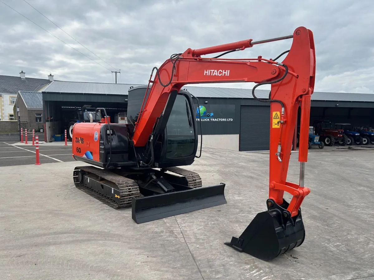 2014 Hitachi Zaxis 60, 3821 Hours - Image 2