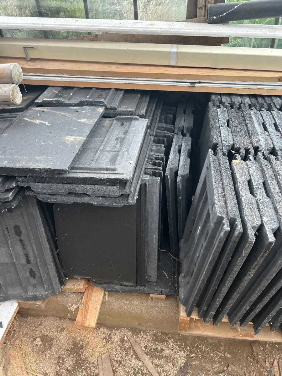 Donegal black roof tiles ( brand new) - Image 2