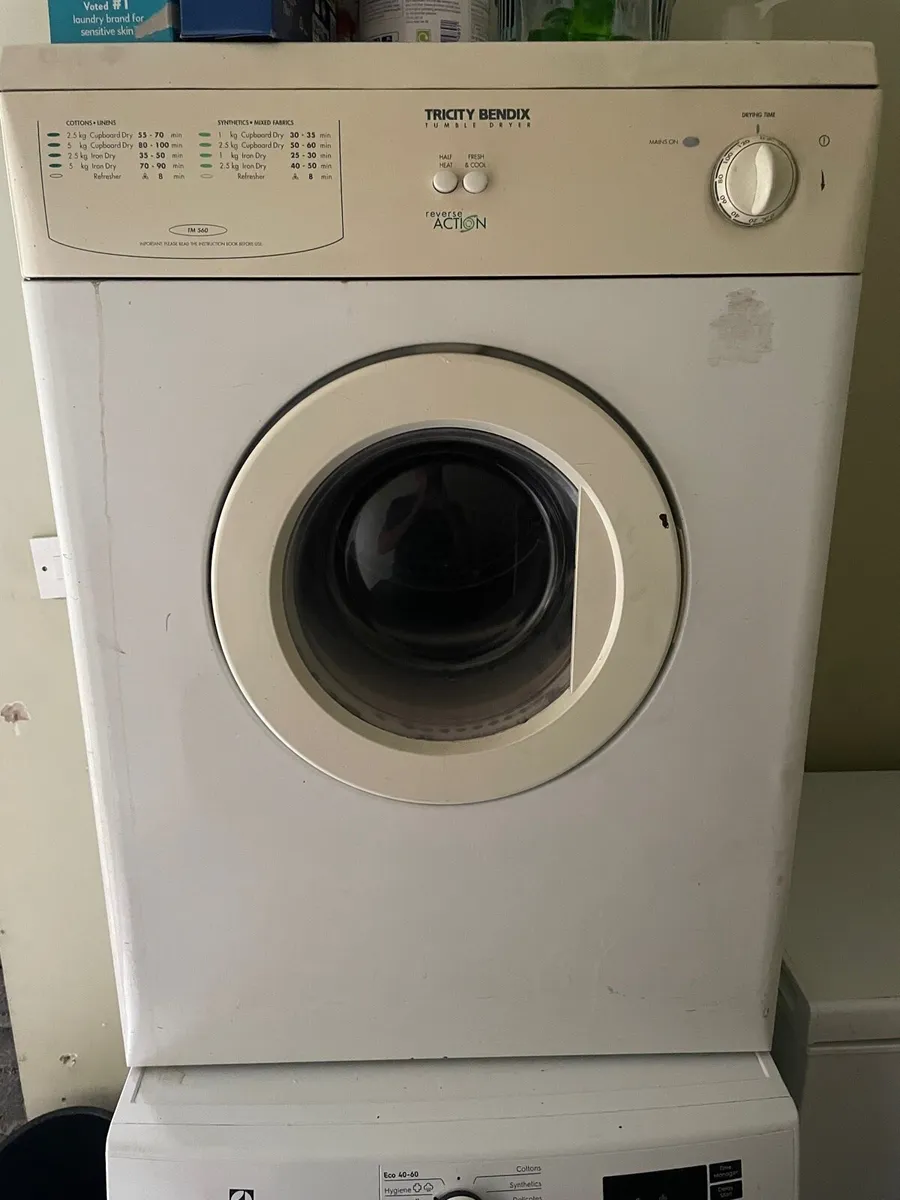 Fridge freezer washing machine tumble dryer - Image 3
