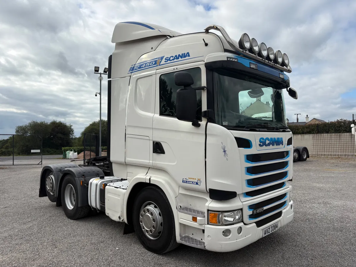 2015 Scania R450 6x2 Tag axle unit - Image 2