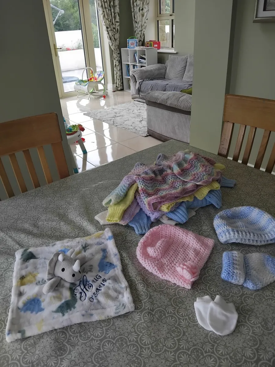 Baby handkitted cardigans - Image 4