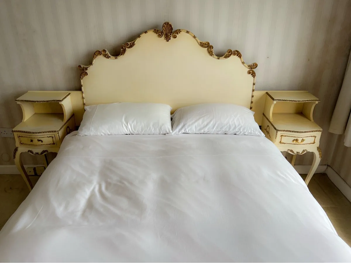 Vintage Bed Set, Drawers & Shelves - Must Go! - Image 1