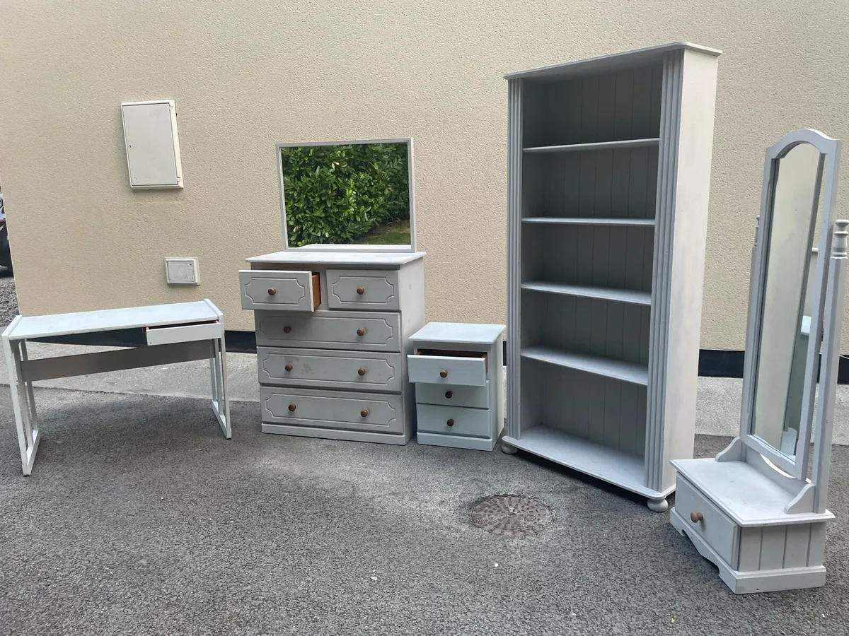 Painted Pine Bedroom Furniture - Image 1