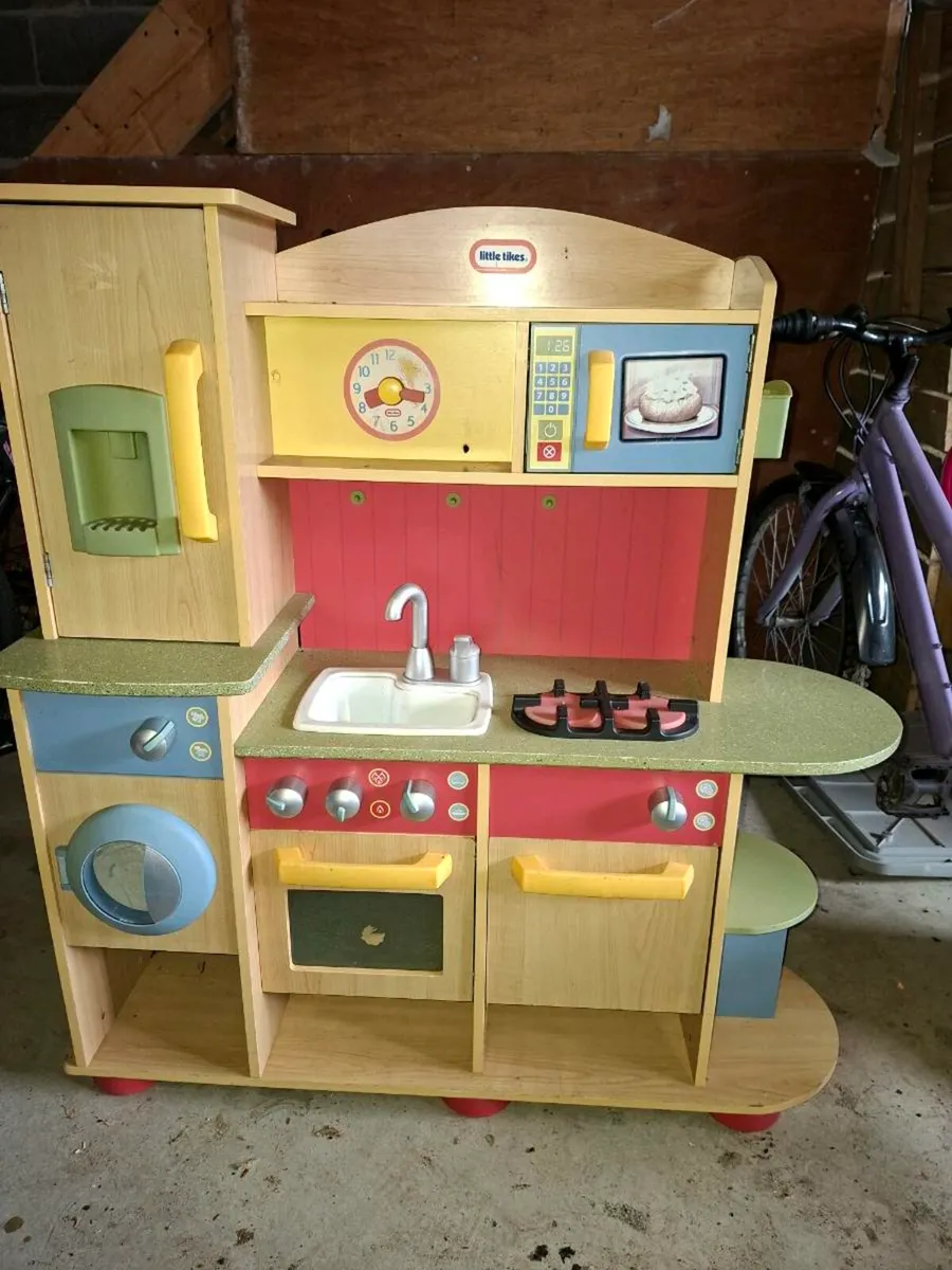 Little Tikes Wooden Kitchen - Image 1