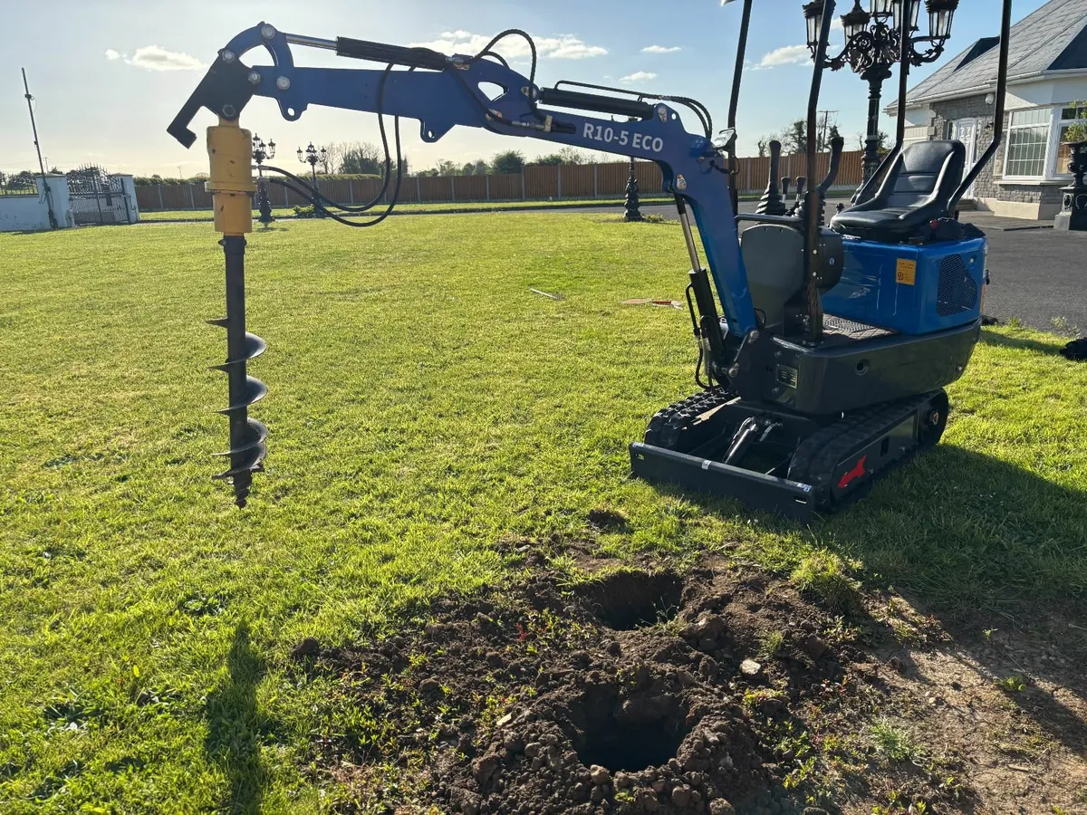 Auger attachment to suit 1 - 2 Ton Machine - Image 3