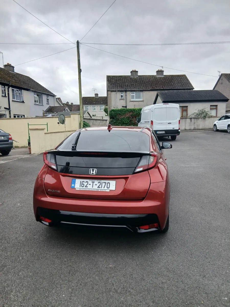 Honda civic 5dr 2016 1.6 diesel has nct + tax - Image 4