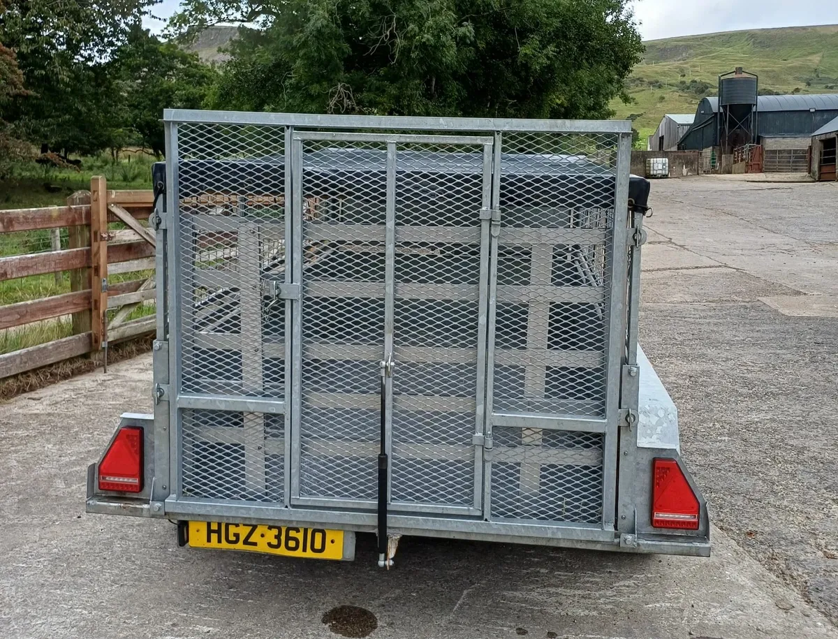 8x5 galvanized sheep trailer - Image 3