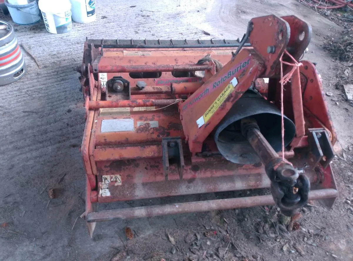Rotavator/stone burrier - Image 2