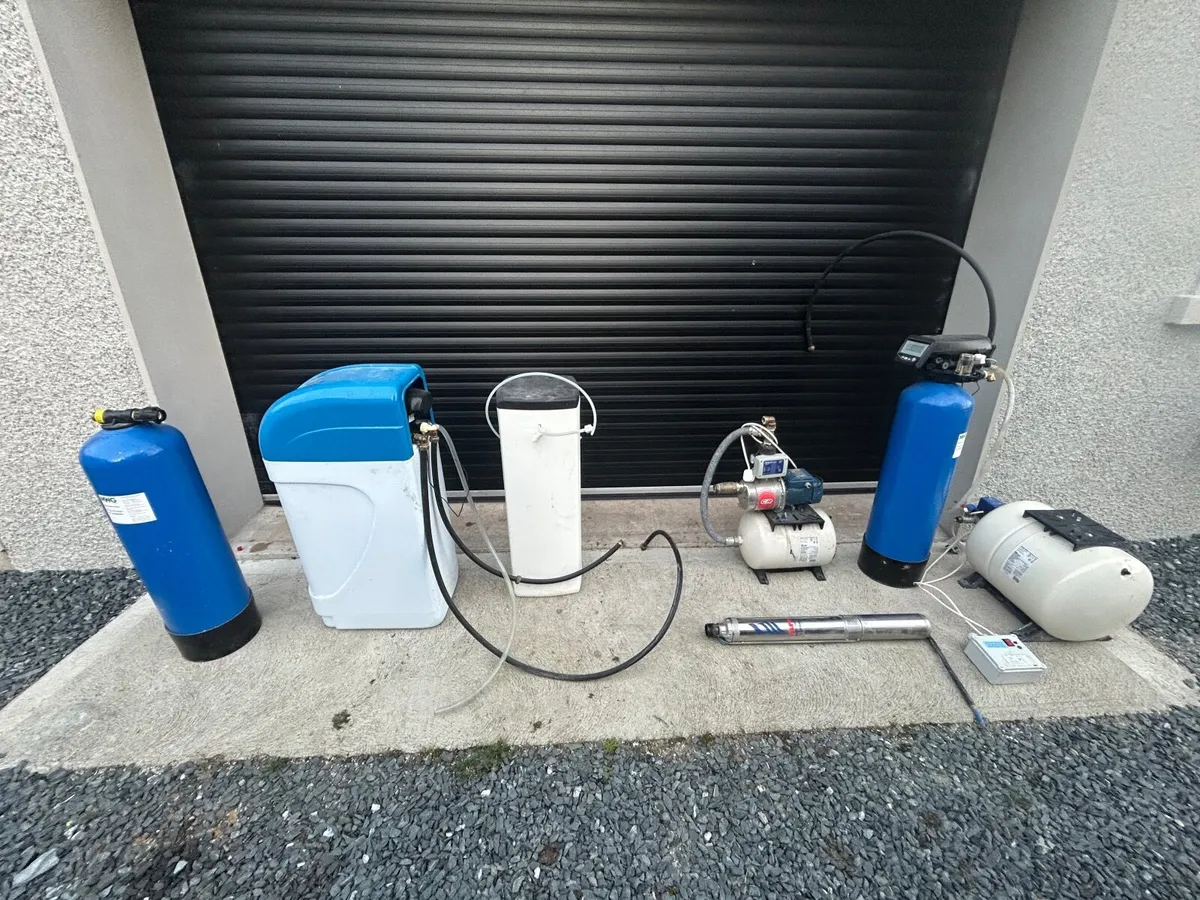 Water treatment + Well pump + booster pump - Image 1