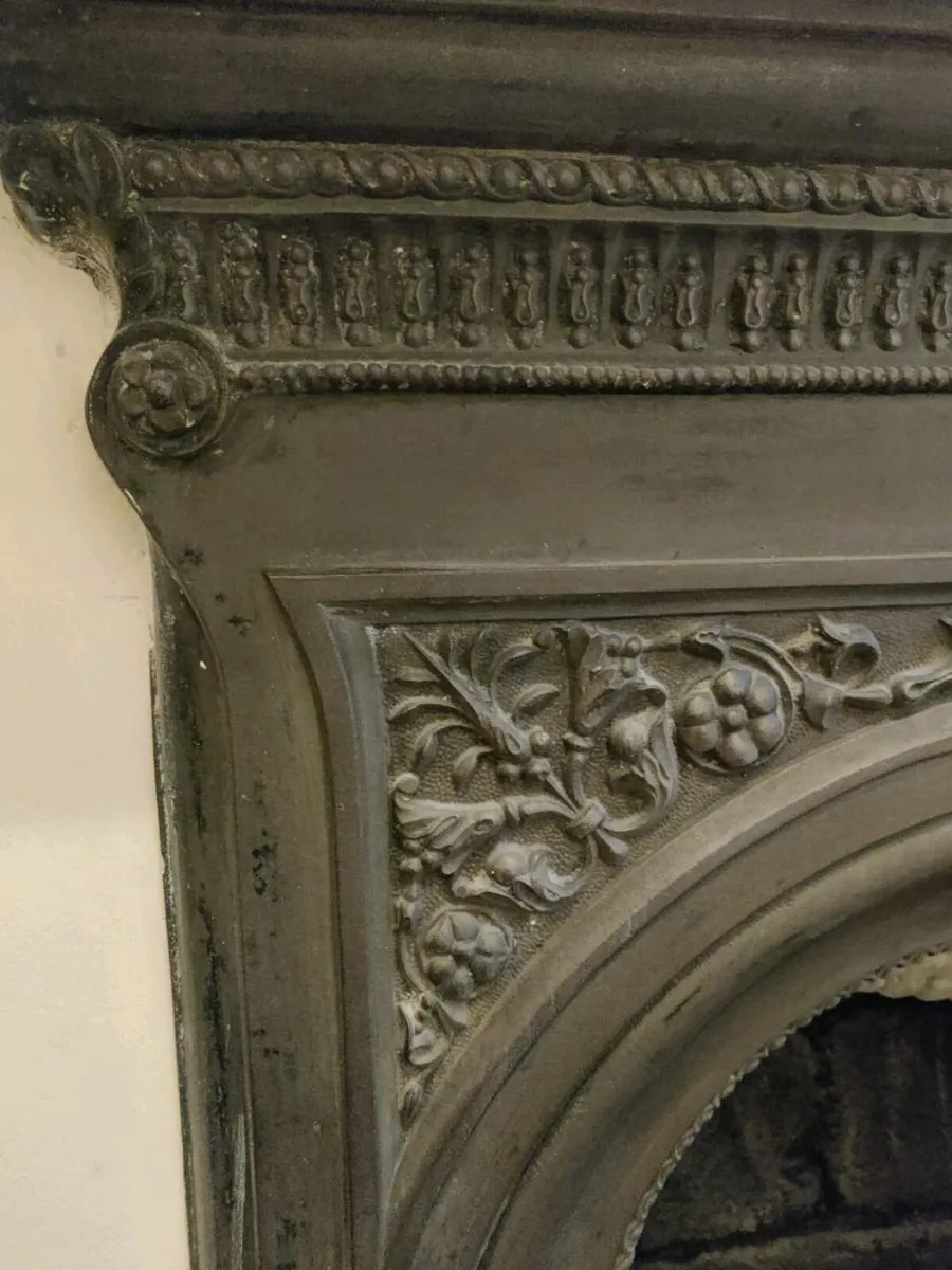 Original cast iron fireplace (removed) - Image 2