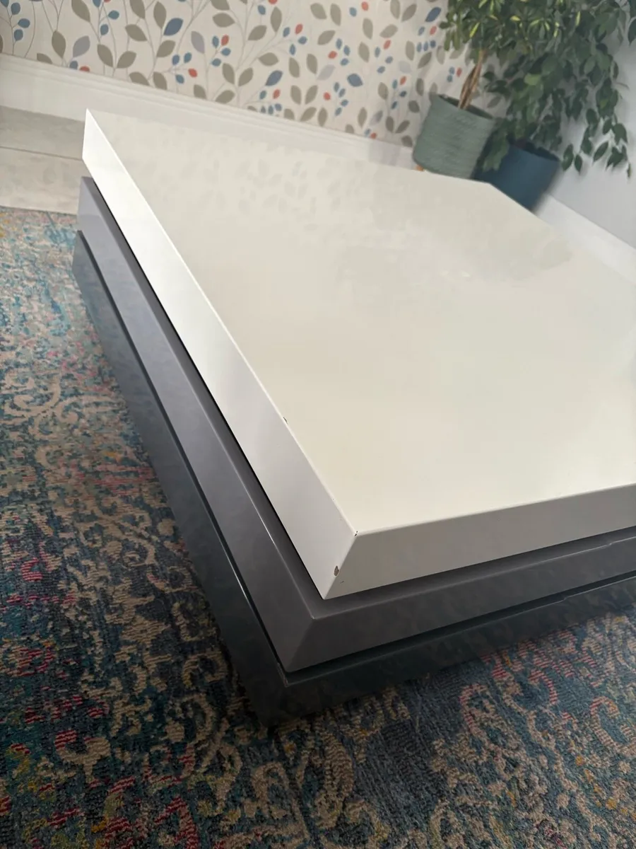 Three Tier Modern Swivel Coffee Table - Image 2