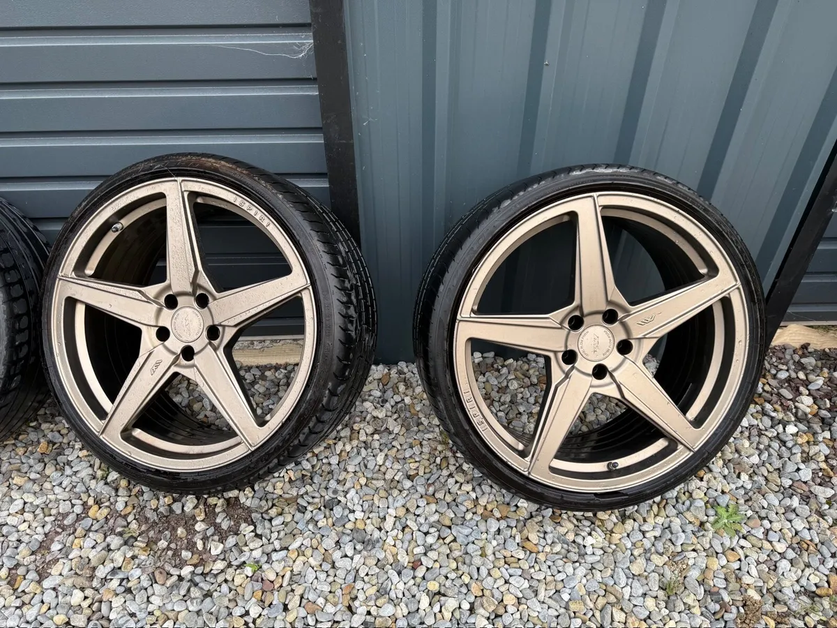 Ispiri FFR5 20 inch wheels bronze - Image 2