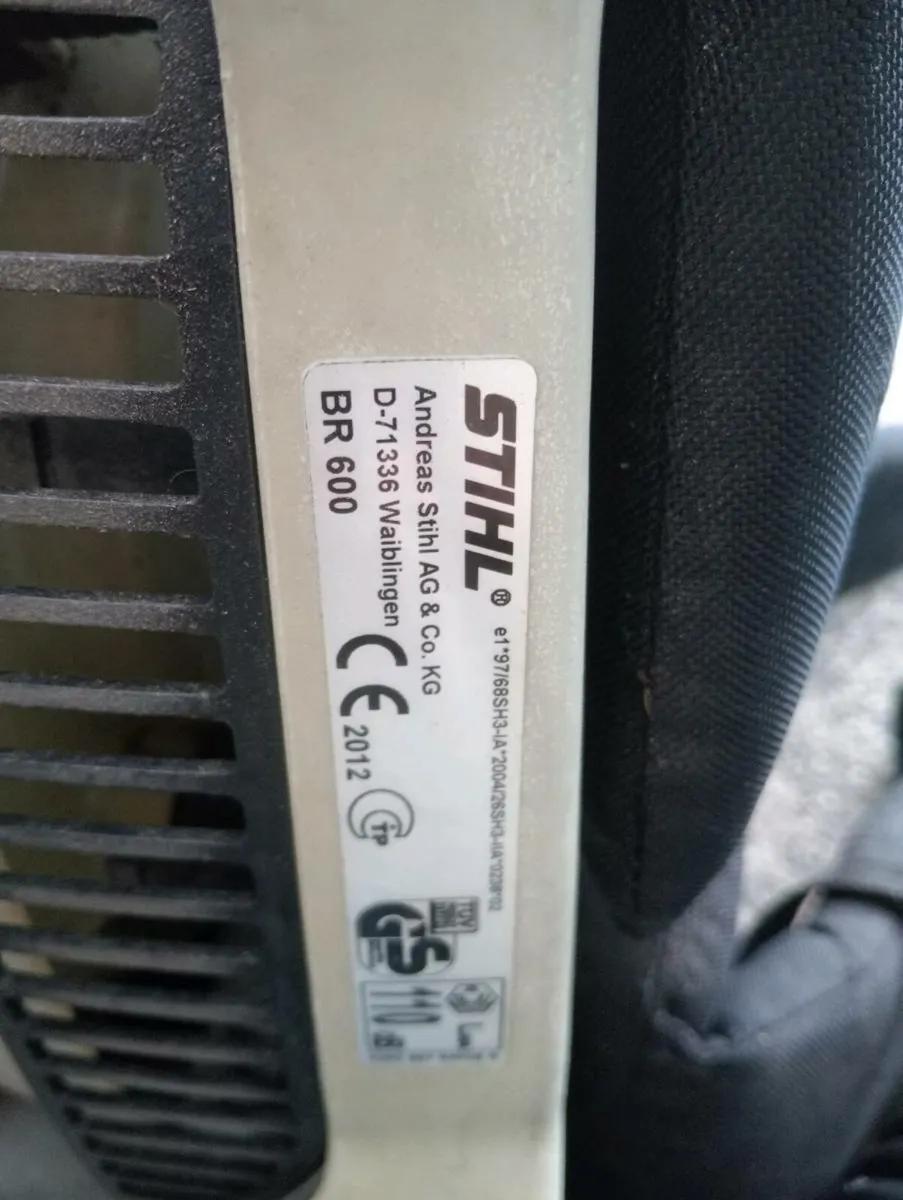 Stihl BR 600 backpack leaf blower - Image 3