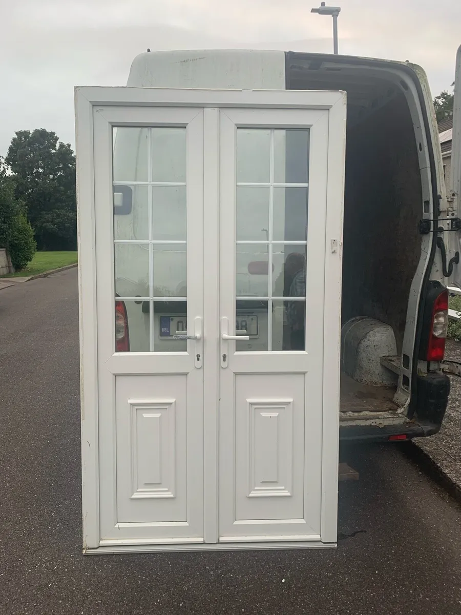 Pvc French doors