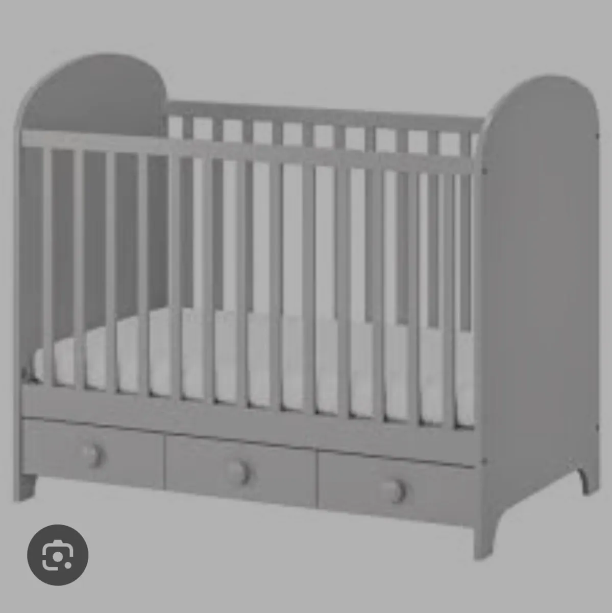 Cot / Toddler Bed  GONATT COT IKEA - Image 2