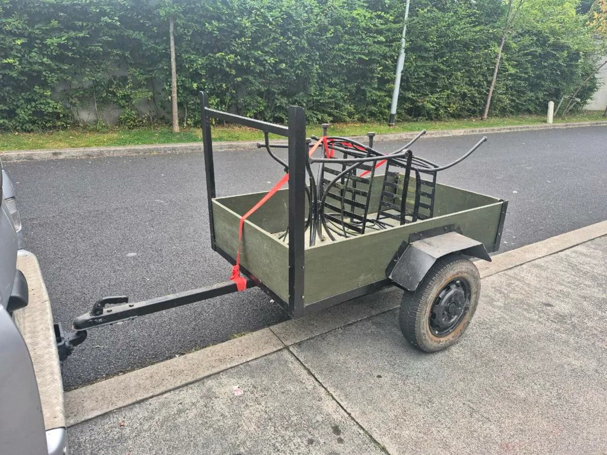 Trailer size 5 x 3 in feet comes with set of 1 dri - Image 1