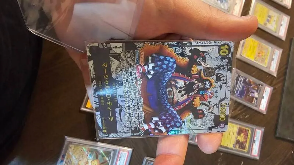 bulk of 40 cards pokemon and one piece. psa 10 and non graded ones - Image 2