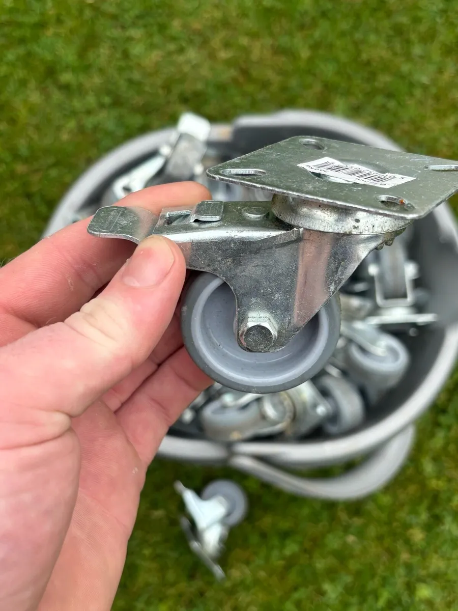 Heavy Duty Swivel Castor 40mm wheels - Image 2