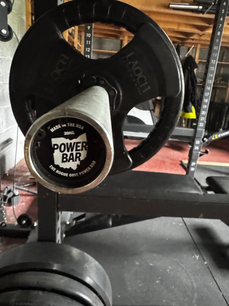 Power Rack, Weights, Bars & Bench - Image 2