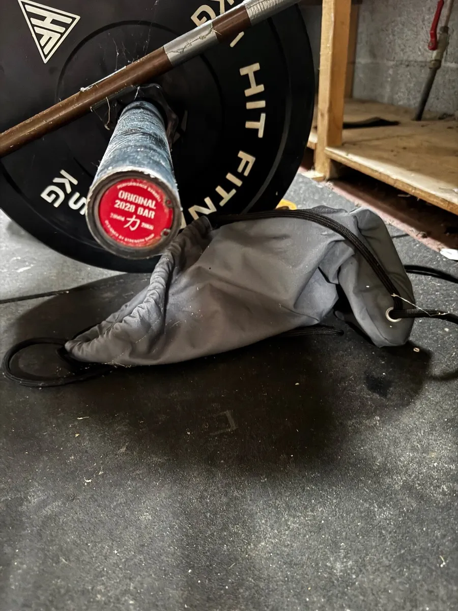 Power Rack, Weights, Bars & Bench - Image 3