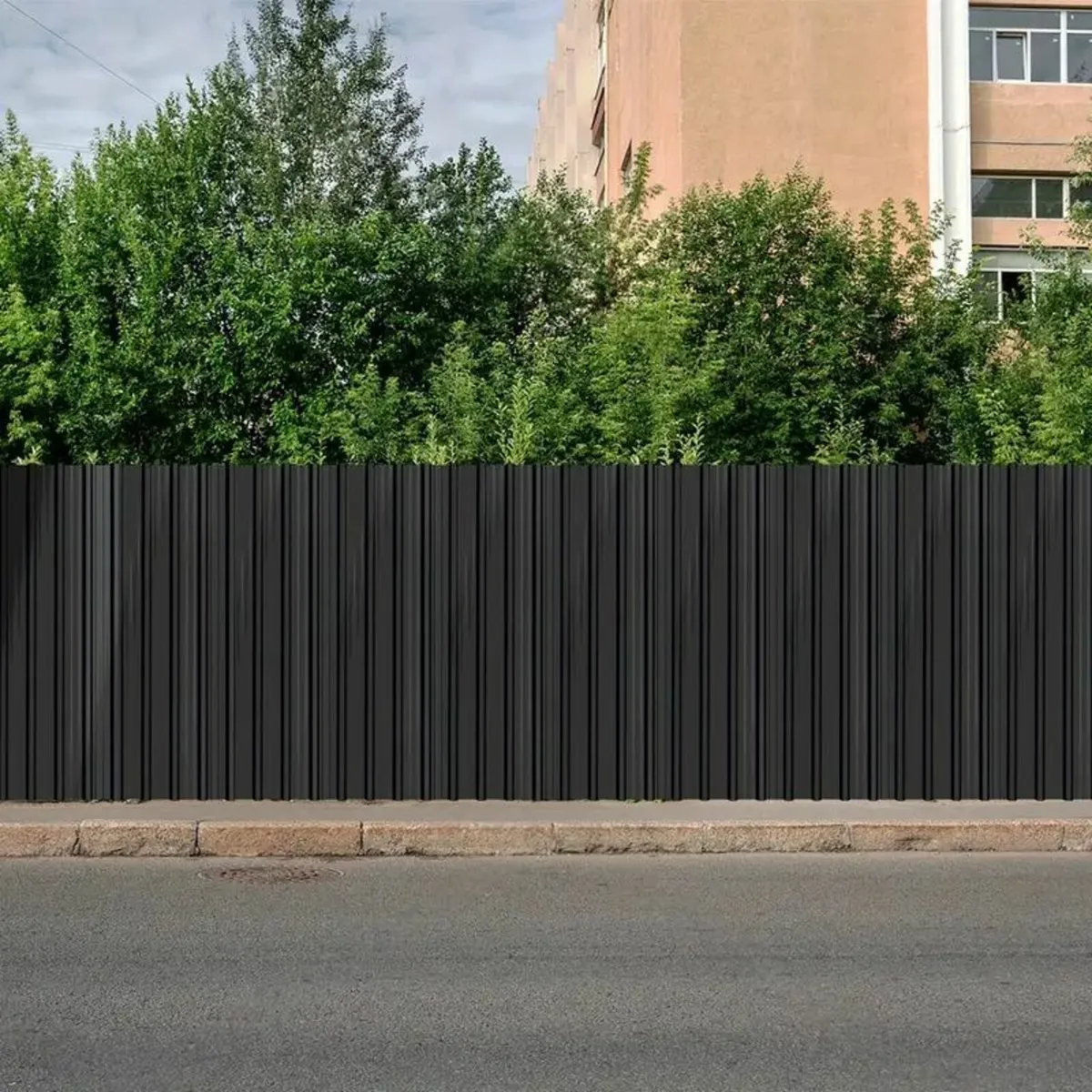 12 x Galvanised Trapezoidal Corrugated Roofing She - Image 1