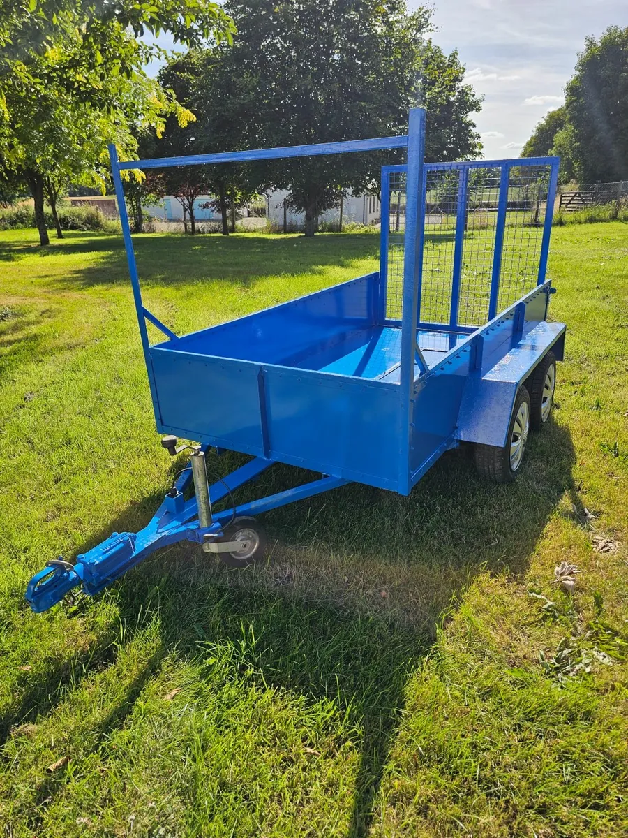 8'6"x4'7" twin axle trailer €1650 - Image 1