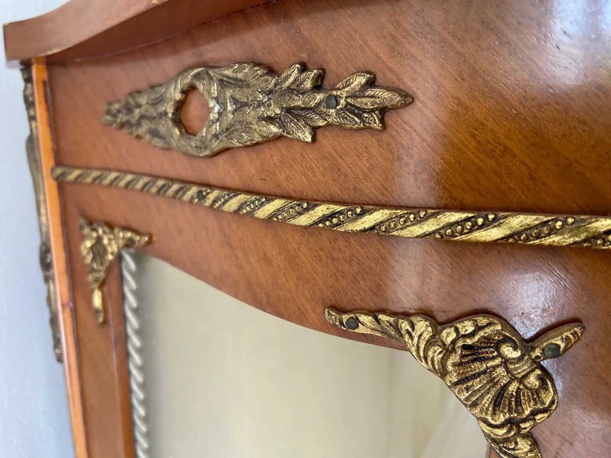Antique French display cabinet - Image 4