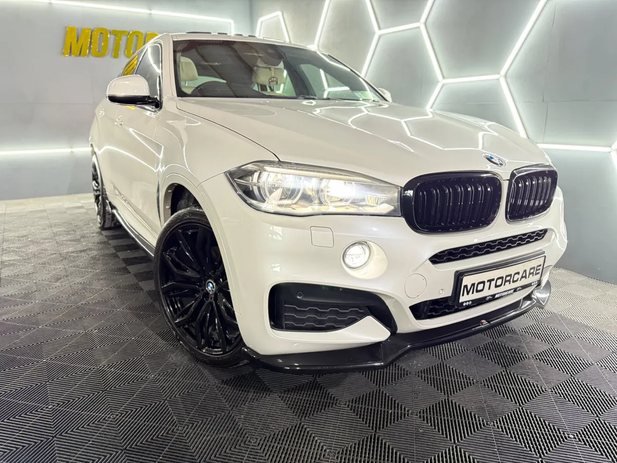 ⚪️2015 BMW X6 40D 3.0 DIESEL 313BHP M-SPORT⚪️ - Image 1