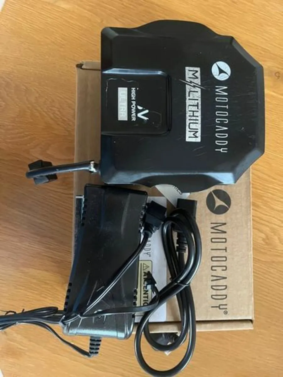 Motocaddy Ultra Battery and new Charger