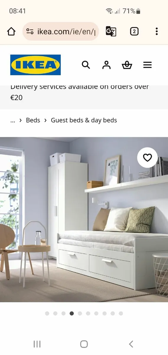 Ikea Brimnes Day bed - Image 2