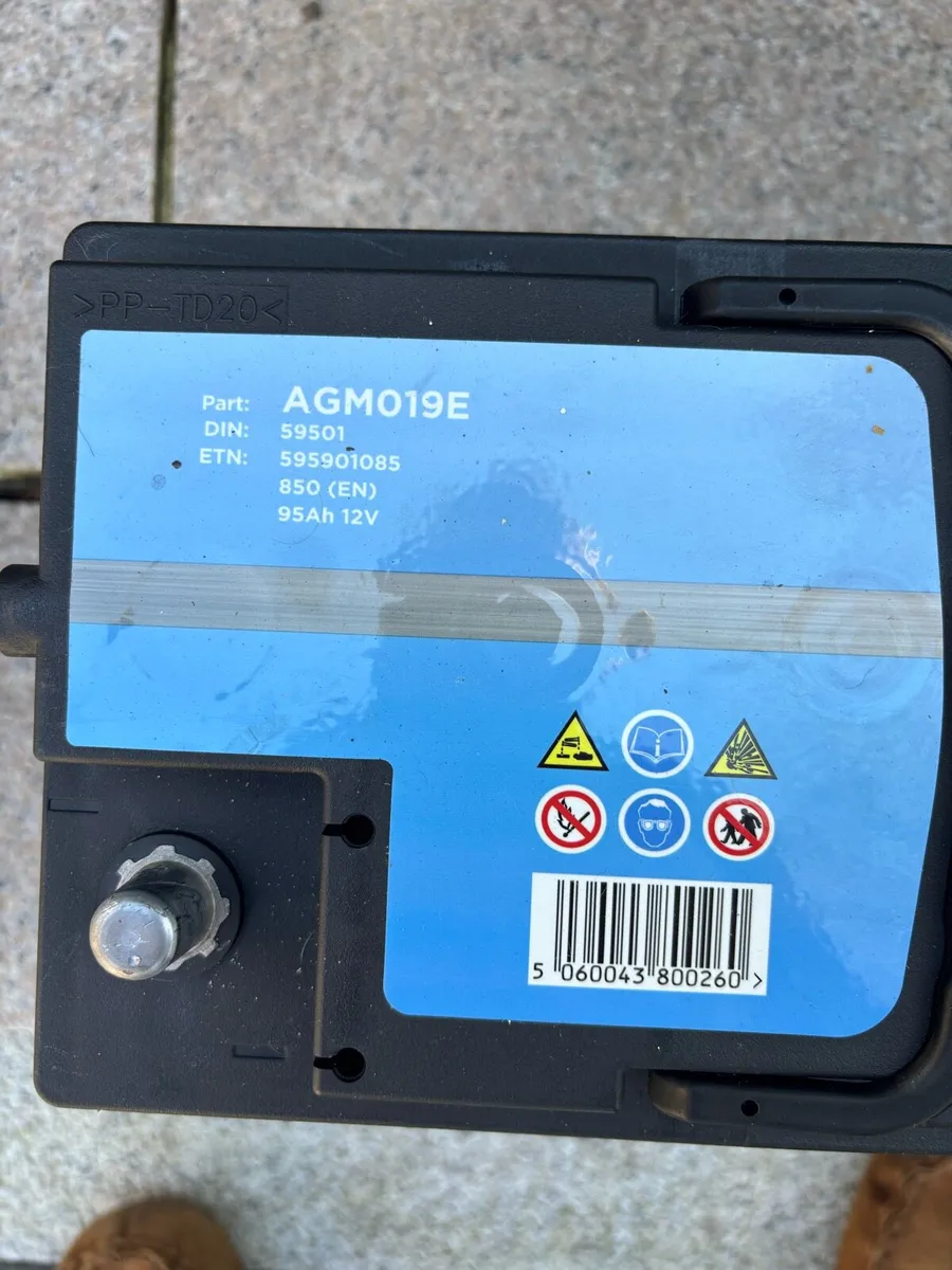 Car battery AGMO19E - Image 1