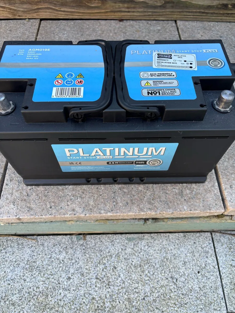 Car battery AGMO19E - Image 2